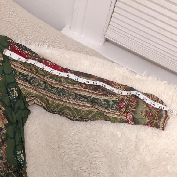 Elegant Light Multicolor Bohemian Dress Size Medium - Picture 8 of 13